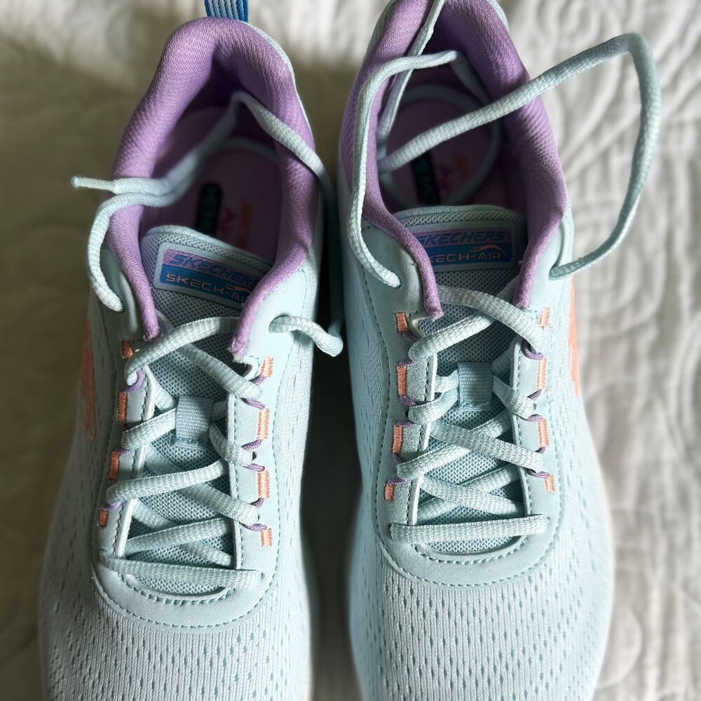 SKETCHERS AIR COOLED MEMORY FOAM- BLUE 10